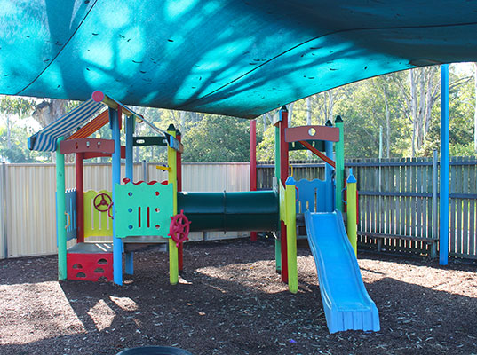 Outdoor playground at our centre