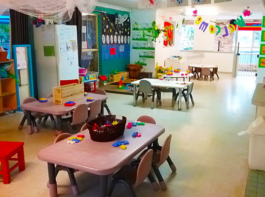 Child Care room for toddlers